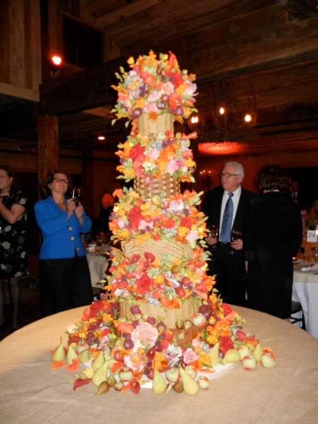 THE CAKE those flowers and all...EDIBLE