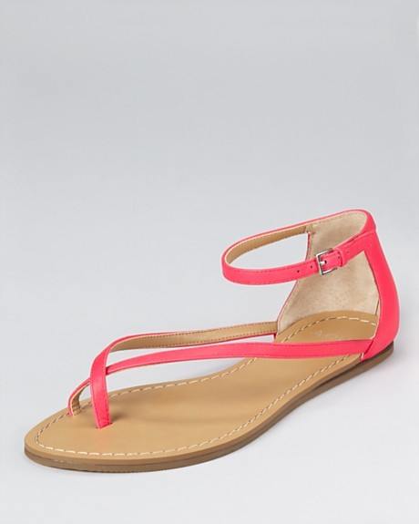 bloomingdales aqua sandals frenzy flat 79