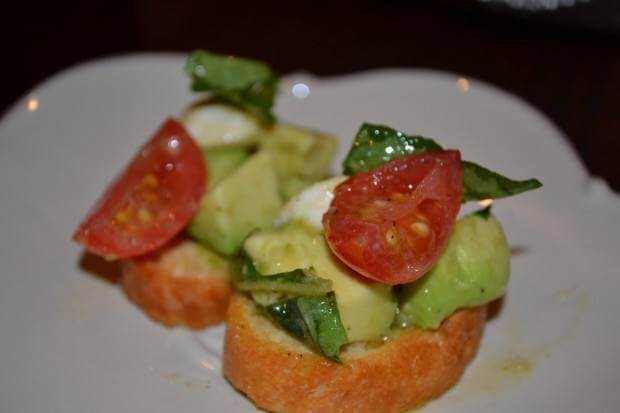 Salad Mozzarella, Tomato and Avocado Salad