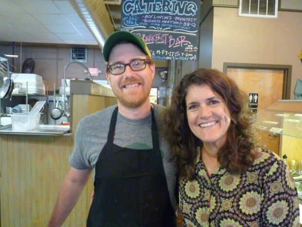 mitchell's me with the owner