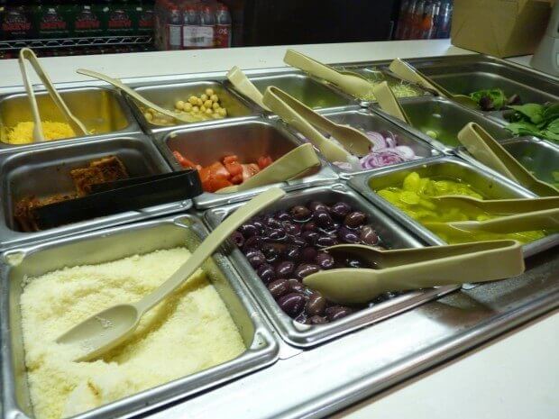 mitchell's salad bar