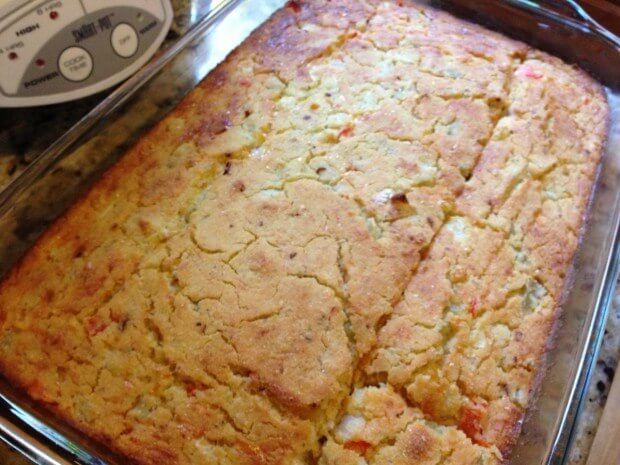 Mexican cornbread — the perfect accompaniment to chili!