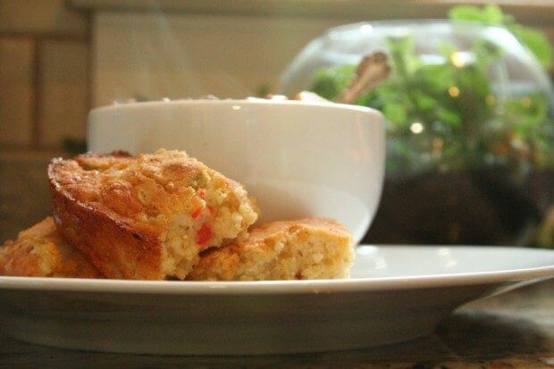 Mexican cornbread — the perfect accompaniment to chili!