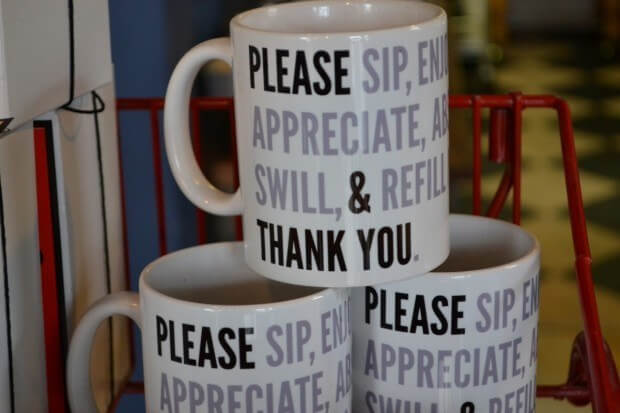 Please & Thank You coffee mugs