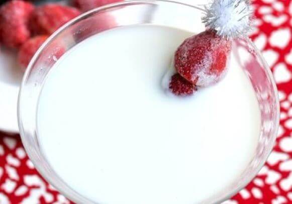 A Valentine’s Treat: Chocolate Strawberry Martini