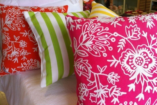 Fresh American Pillows at Marguerite’s Conceits