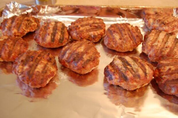 Spray lightly with olive oil before grilling to avoid sticking.