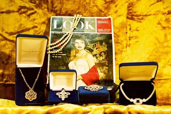 In addition to authentic estate pieces, Tillman's offers unique lines such as an exclusive "Jacqueline Kennedy Collection." Each piece was recreated by Camrose & Cross.