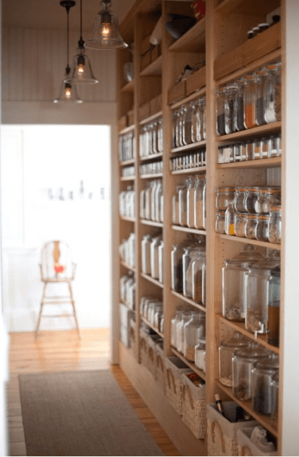 cool kitchen pantry design ideas 8