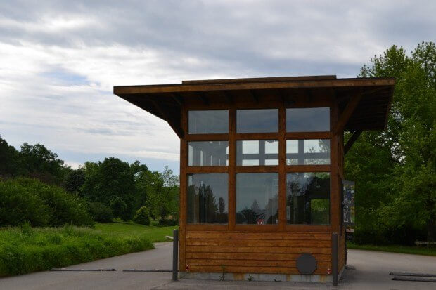 Front gate booth
