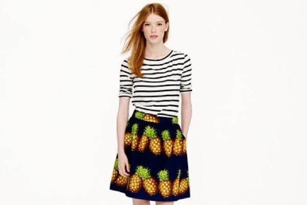 Mixing Patterns Using a Black and White Tee