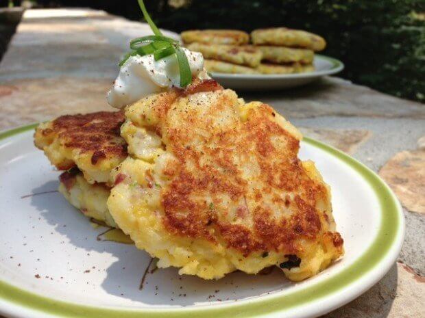 Potato Salad Pancakes