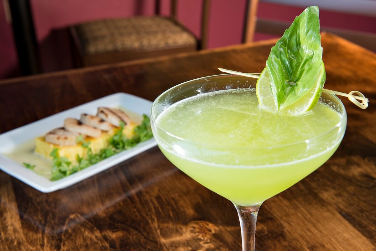 Fresh Basil Martini