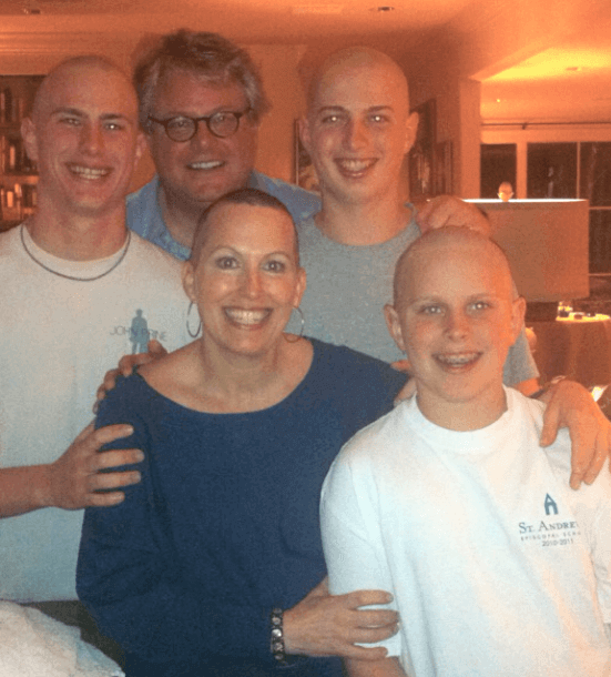 Anna and her family.
