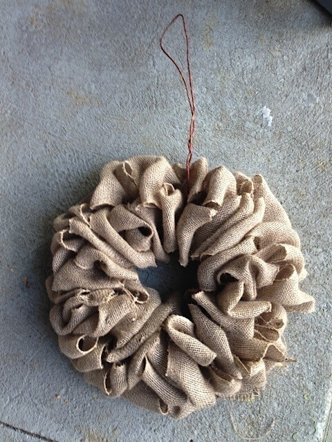 Burlap Wreath