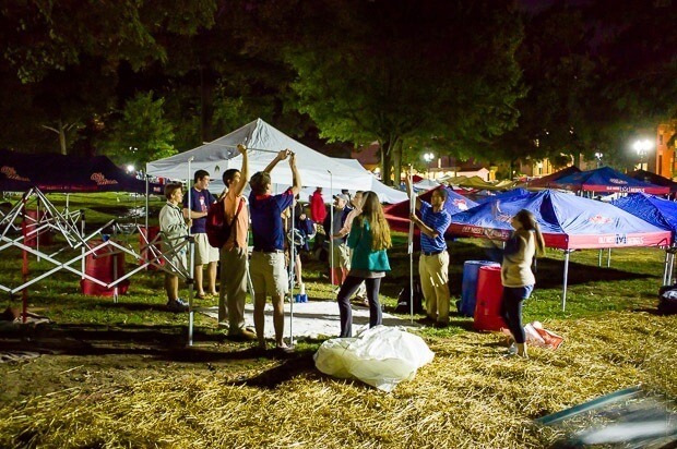 SEC football — in the Grove