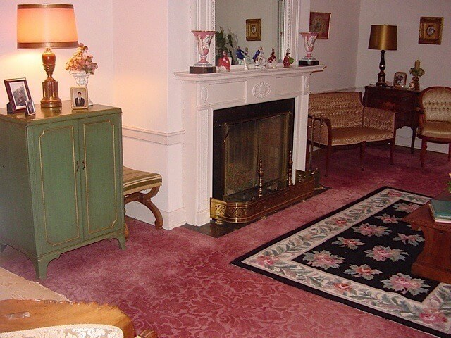Here's the same room in its original state from another angle.