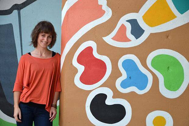Caitlin Horton, founder of Front Porch Art
