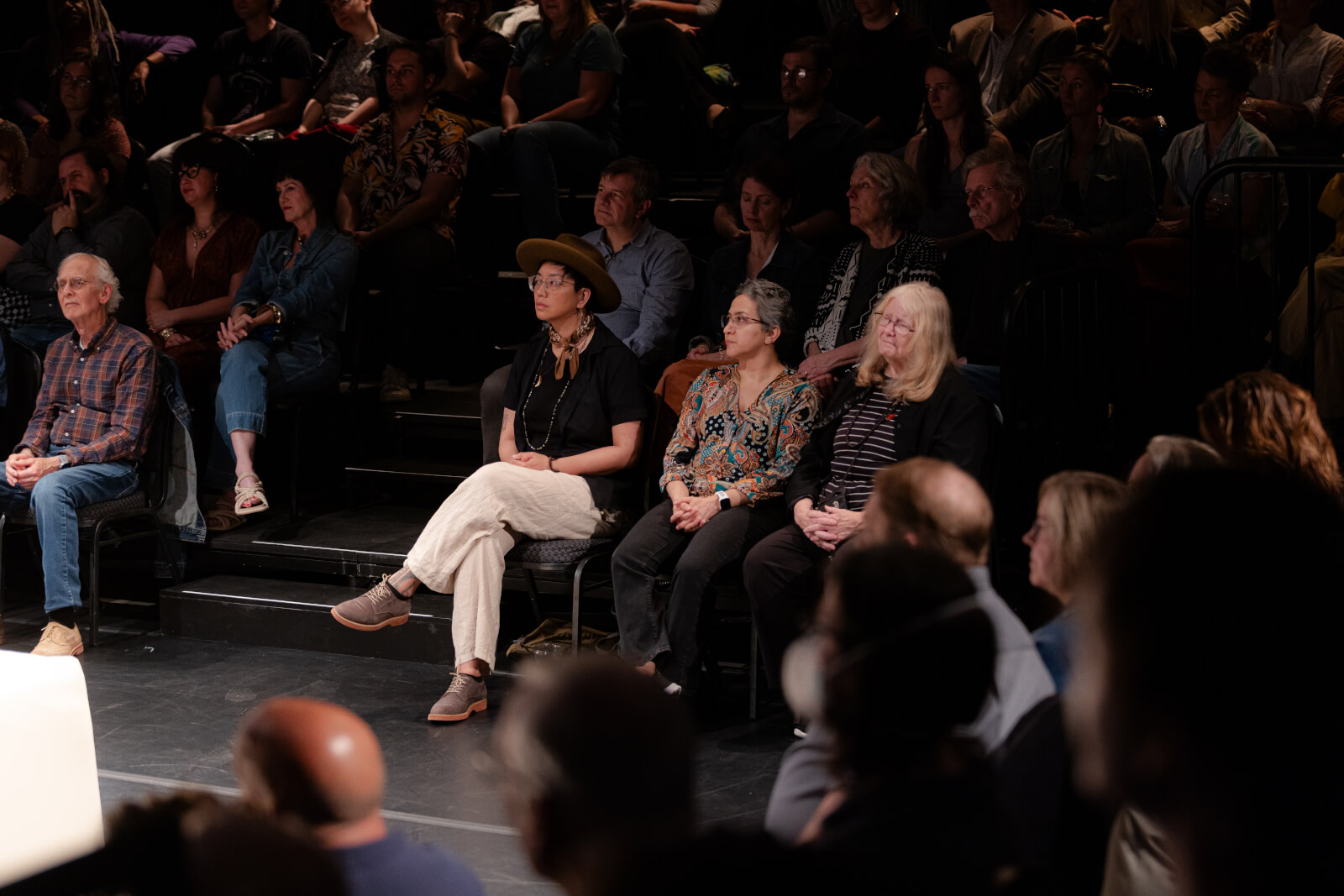 10 OZ Arts - Audience at Weathering - Photo by Tiffany Bessire