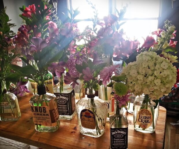 Decor_arranging flowers Barger Wedding
