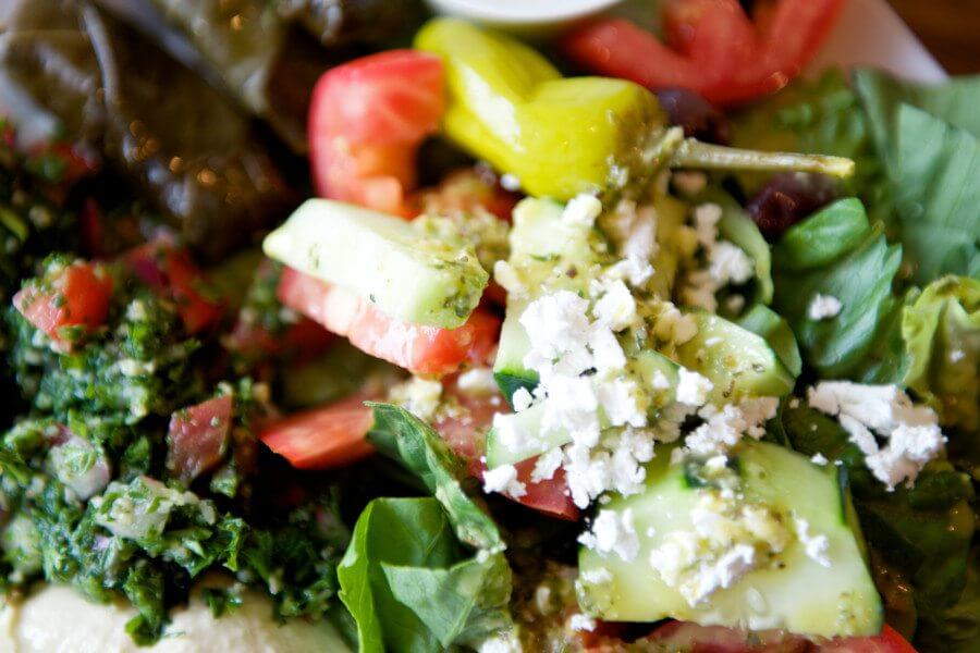 A Greek salad never dissapoints A Greek salad never dissapoints