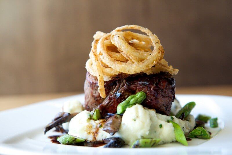 The Southern has fantastic steaks and seafood!
