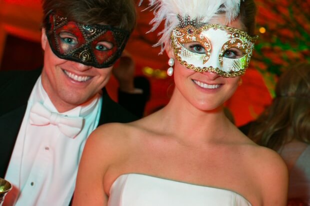 A Grand Masquerade Wedding