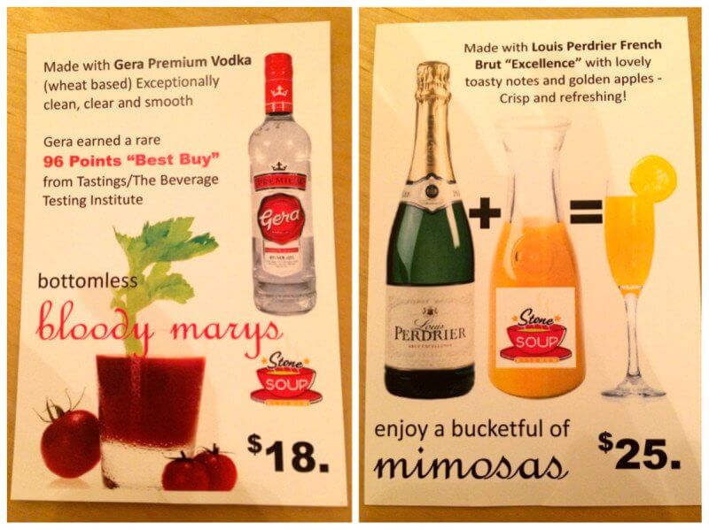 That's right, a diner with liquor license, wine list, and drink specials... why not?!