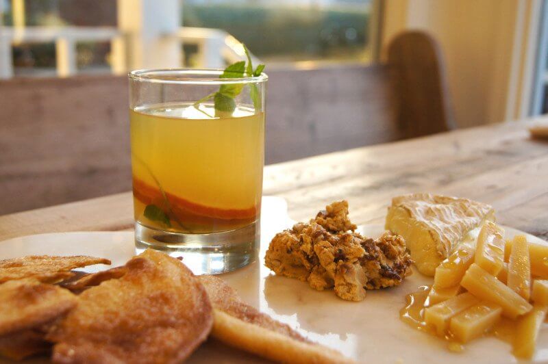 Lemon Verbena Margarita at The Pantry.