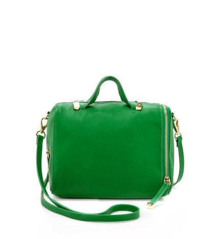 Halston Heritage Leather Mini Satchel $325. At Shopbop.