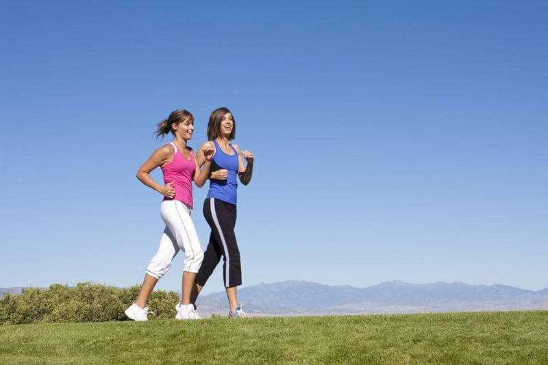 women walking