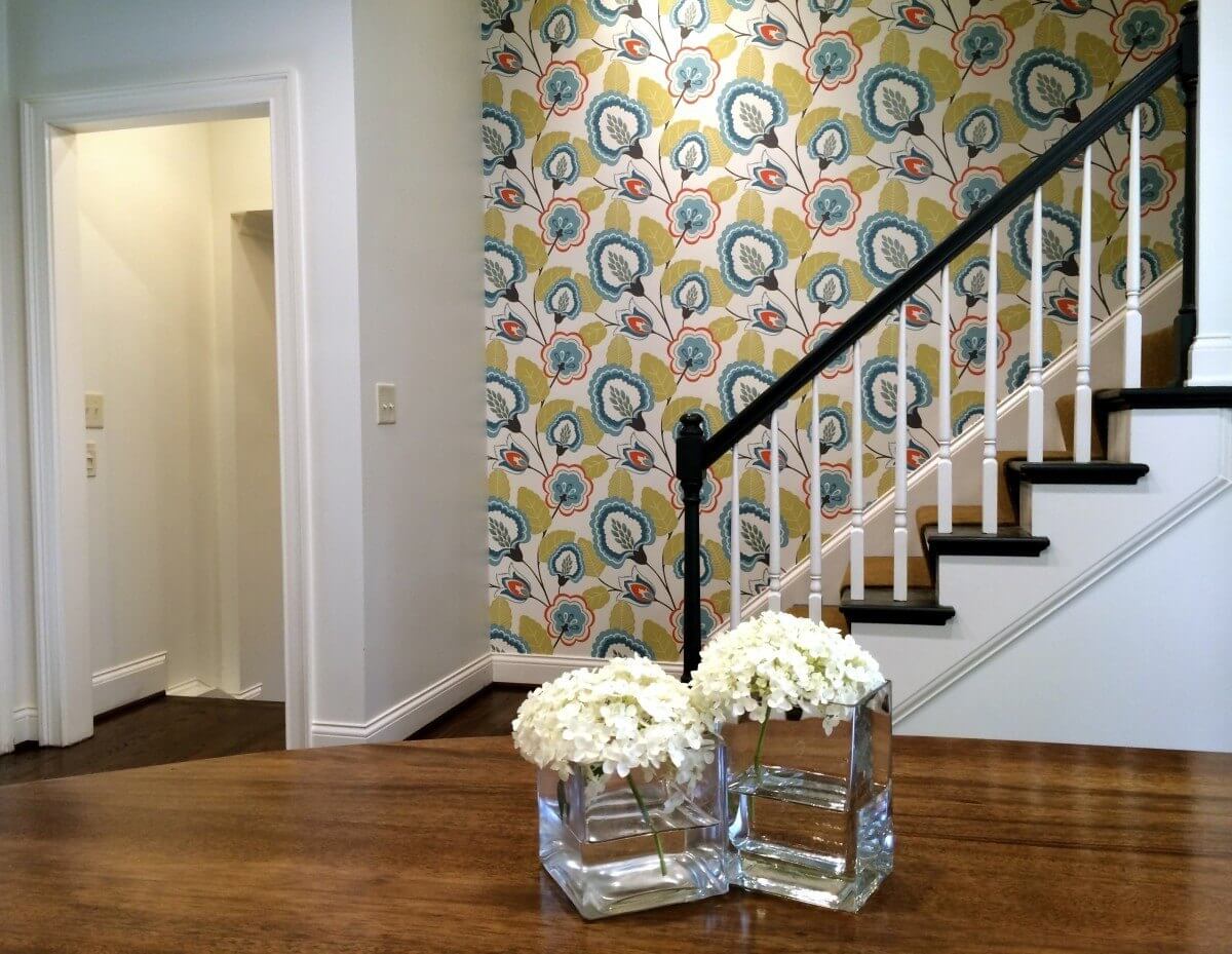 Wallpaper a Small Space for Maximum Impact