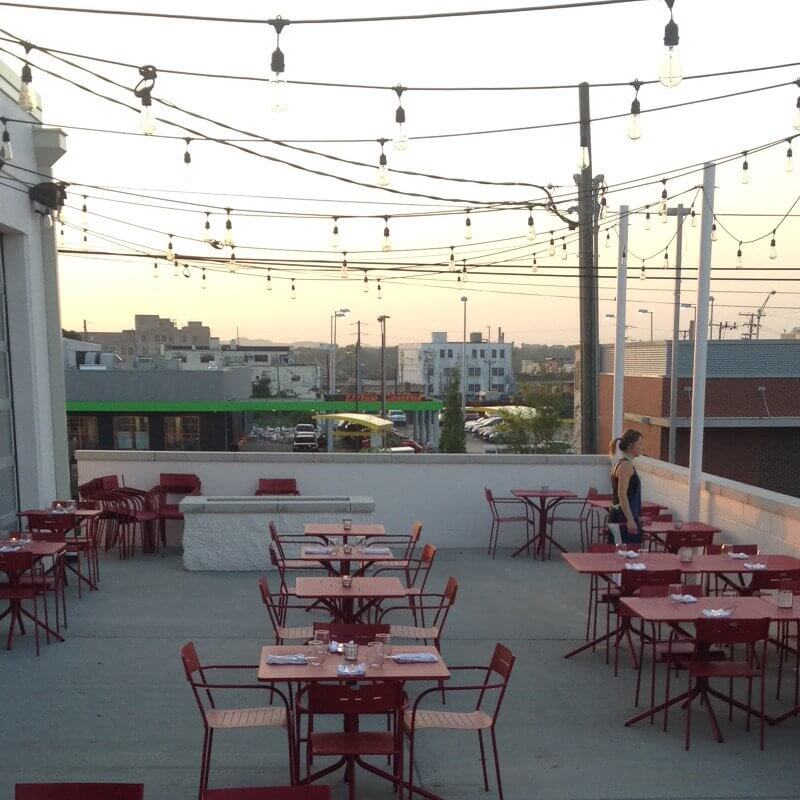 A great patio to catch up with friends over drinks and great food.