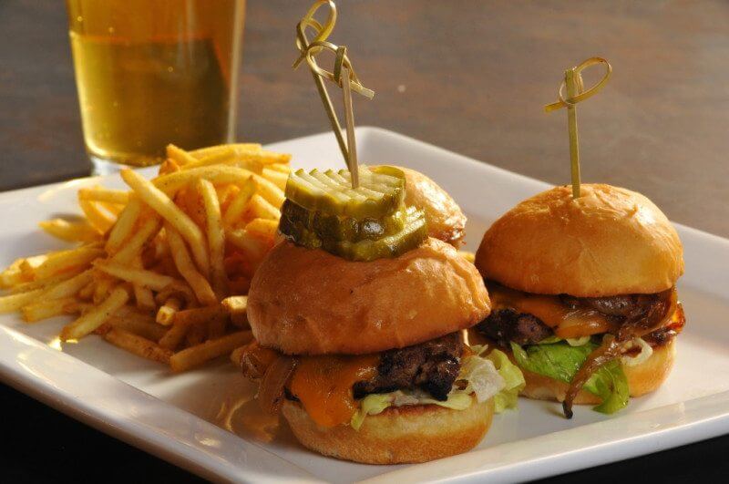 Sliders at Asian Rim.