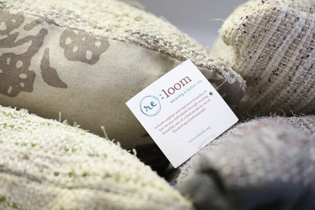 The re:loom project assists those transitioning out of homelessness through training and employment. 