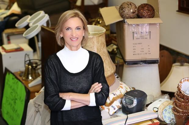 What A Life Foundation storeroom space overflows with items to be sorted for the next job, but Founder, Margaret Barnett really needs funds and corporate backing to develop the project. 
