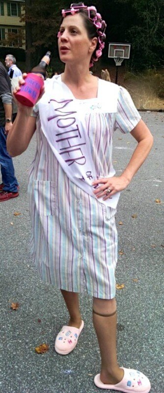 Keep it classy, friends! (Image credit: Facebook; Me in my Mother-Of-The-Year Halloween Costume.)