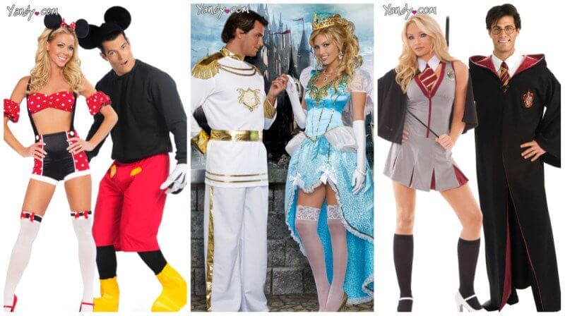 Minnie gets a bit too mini, and Mickey looks like that's exactly what he wants to slip her. Cinderella's ready to give away more than her shoe, and Hermione's flashing Her-Hione! (Image credit: Yandy.com)
