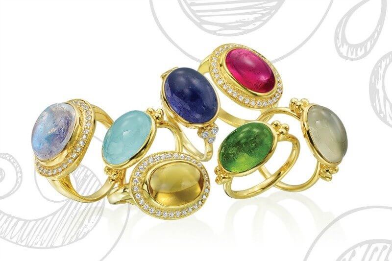 Eenie, meenie, miney, mo- it's hard to pick a favorite from this array of cocktail rings! Found at Peter Poole Fine Jewelers