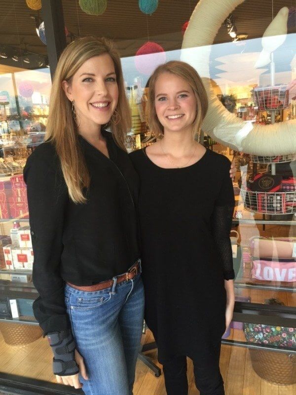Liza and Alex, both blondes, were thrilled with their fresh daytime look!