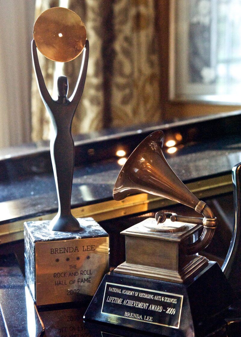 Brenda Lee's Lifetime Achievement Grammy and Rock and Roll Hall of Fame awards.