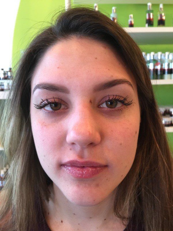 After brow makeover