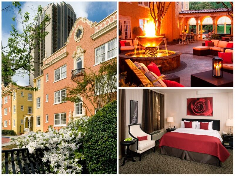 The Artmore Hotel-- A 1920's Mediterranean-style apartment complex reimagined and restored into a Midtown gem |Images courtesy of The Artmore Hotel