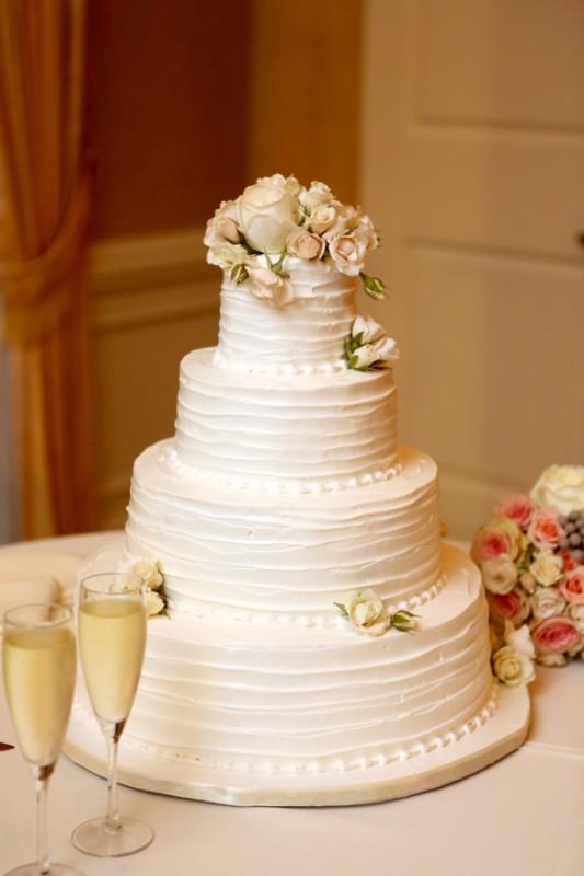 Leland Riggins Caramel Cake as a Wedding Cake