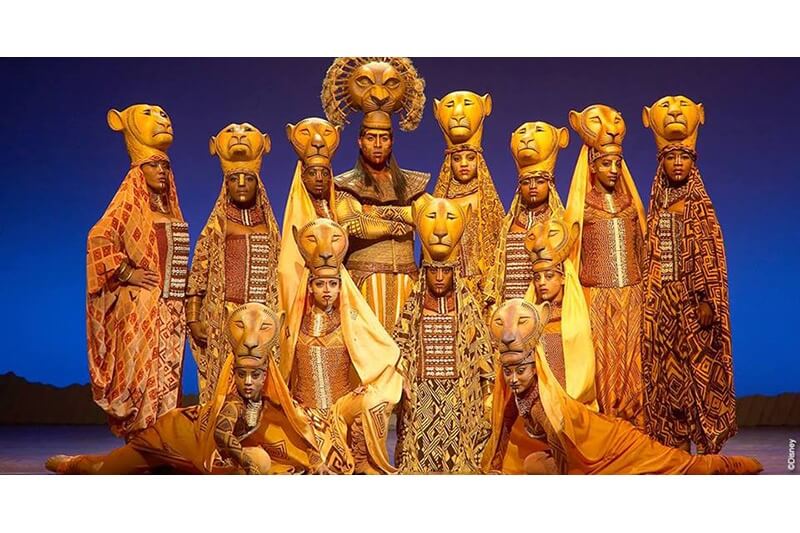 The Lion King on stage at the Orpheum | Image credit: the Orpheum
