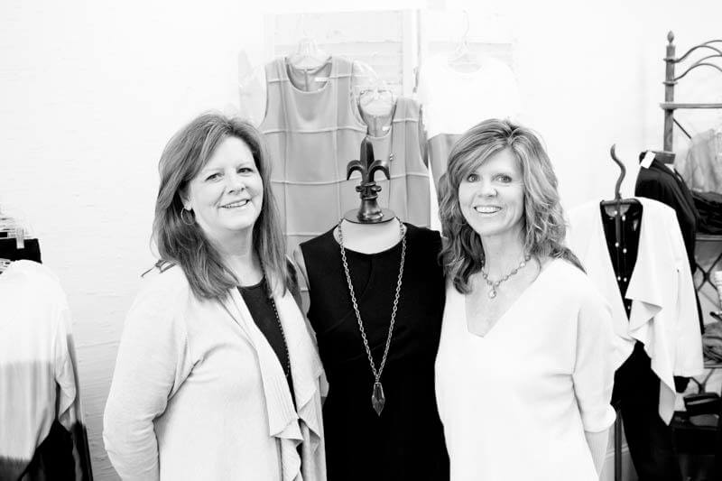 Cheryl Walker and Dana Driver, sisters and co-owners of Sorelle Boutique