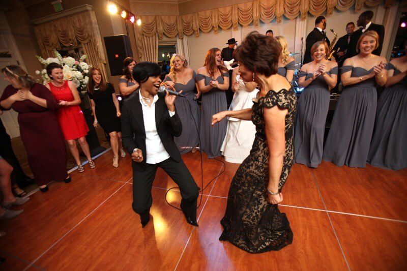 mother of the groom dancing