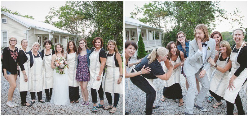 A intimate wedding at a historic location in Tennessee
