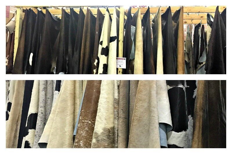 Cowhides in every color! $148 to $198