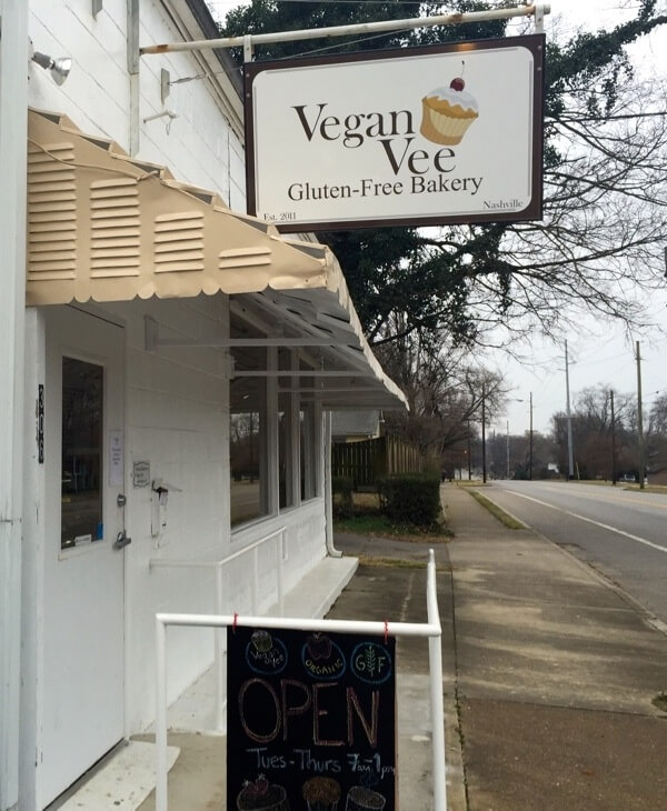 The Vegan Vee storefront in Sylvan Park.